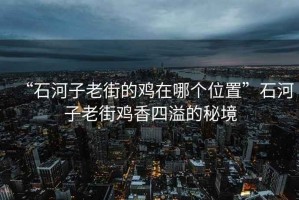 “石河子老街的雞在哪個(gè)位置”石河子老街雞香四溢的秘境