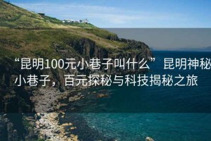 “昆明100元小巷子叫什么”昆明神秘小巷子，百元探秘與科技揭秘之旅