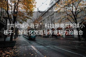 “共和鎮(zhèn)小巷子”科技照亮共和鎮(zhèn)小巷子，智能化改造與傳統(tǒng)魅力的融合