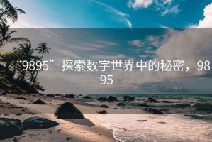 “9895”探索數(shù)字世界中的秘密，9895