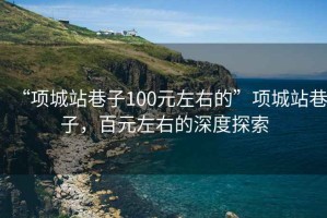“項城站巷子100元左右的”項城站巷子，百元左右的深度探索