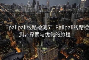 “palipali線路檢測(cè)5”Palipali線路檢測(cè)，探索與優(yōu)化的旅程