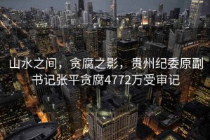山水之間，貪腐之影，貴州紀(jì)委原副書記張平貪腐4772萬受審記