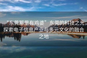 “東莞那里有雞婆”東莞的科技之光，探索電子信息產(chǎn)業(yè)與多元文化的融合之地