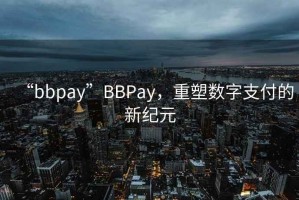 “bbpay”BBPay，重塑數(shù)字支付的新紀元