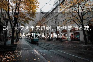 胡一天快兩年未進(jìn)組，粉絲熱情不減，貼臉開大助力偶像回歸