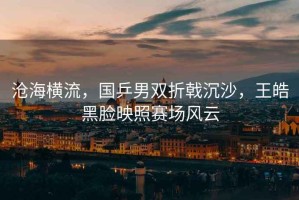 滄海橫流，國乒男雙折戟沉沙，王皓黑臉映照賽場風(fēng)云