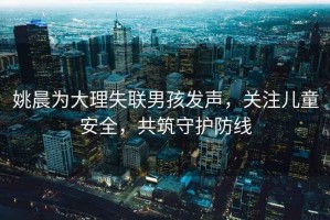姚晨為大理失聯(lián)男孩發(fā)聲，關(guān)注兒童安全，共筑守護(hù)防線