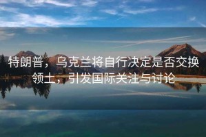 特朗普，烏克蘭將自行決定是否交換領土，引發(fā)國際關注與討論