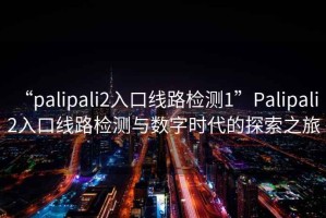 “palipali2入口線路檢測(cè)1”P(pán)alipali 2入口線路檢測(cè)與數(shù)字時(shí)代的探索之旅