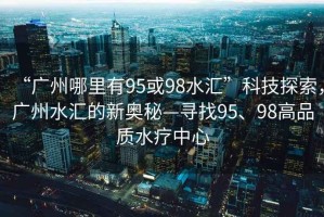 “廣州哪里有95或98水匯”科技探索，廣州水匯的新奧秘—尋找95、98高品質(zhì)水療中心