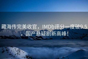 藏海傳完美收官，IMDb評分一度破9.5，國產(chǎn)懸疑劇新高峰！