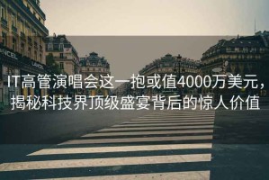 IT高管演唱會(huì)這一抱或值4000萬美元，揭秘科技界頂級盛宴背后的驚人價(jià)值