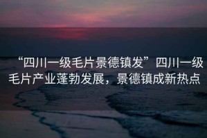 “四川一級毛片景德鎮(zhèn)發(fā)”四川一級毛片產(chǎn)業(yè)蓬勃發(fā)展，景德鎮(zhèn)成新熱點(diǎn)