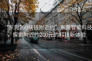 “東莞200塊錢(qián)附近約”東莞智能科技，探索附近約200元的科技新體驗(yàn)