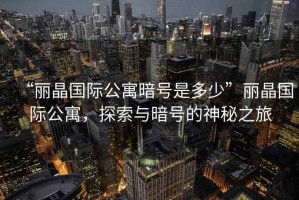 “麗晶國(guó)際公寓暗號(hào)是多少”麗晶國(guó)際公寓，探索與暗號(hào)的神秘之旅