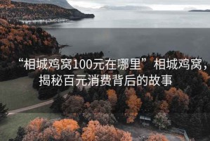 “相城雞窩100元在哪里”相城雞窩，揭秘百元消費背后的故事