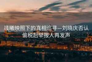晨曦映照下的真相追尋—劉曉慶否認偷稅后舉報人再發(fā)聲