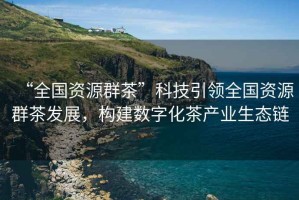 “全國(guó)資源群茶”科技引領(lǐng)全國(guó)資源群茶發(fā)展，構(gòu)建數(shù)字化茶產(chǎn)業(yè)生態(tài)鏈