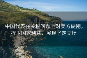 中國(guó)代表在關(guān)稅問(wèn)題上對(duì)美方硬剛，捍衛(wèi)國(guó)家利益，展現(xiàn)堅(jiān)定立場(chǎng)