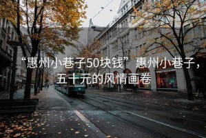 “惠州小巷子50塊錢”惠州小巷子，五十元的風(fēng)情畫卷