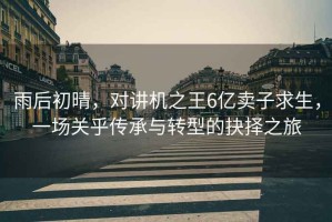 雨后初晴，對講機(jī)之王6億賣子求生，一場關(guān)乎傳承與轉(zhuǎn)型的抉擇之旅