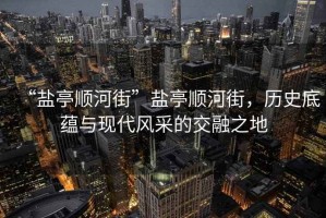 “鹽亭順河街”鹽亭順河街，歷史底蘊(yùn)與現(xiàn)代風(fēng)采的交融之地