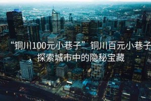 “銅川100元小巷子”銅川百元小巷子，探索城市中的隱秘寶藏