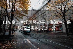 山東泰山客場(chǎng)頑強(qiáng)戰(zhàn)平上海海港，保級(jí)路上再添關(guān)鍵一分