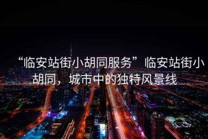 “臨安站街小胡同服務”臨安站街小胡同，城市中的獨特風景線