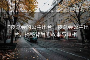 “夜總會的公主出臺”夜總會公主出臺，揭秘背后的故事與真相