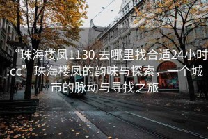“珠海樓鳳1130.去哪里找合適24小時.cc”珠海樓鳳的韻味與探索，一個城市的脈動與尋找之旅
