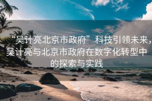 “吳計(jì)亮北京市政府”科技引領(lǐng)未來，吳計(jì)亮與北京市政府在數(shù)字化轉(zhuǎn)型中的探索與實(shí)踐