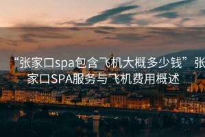 “張家口spa包含飛機大概多少錢”張家口SPA服務與飛機費用概述