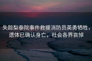 失蹤梨泰院事件救援消防員英勇犧牲，遺體已確認(rèn)身亡，社會(huì)各界哀悼