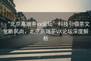 “北京高端茶vx論壇”科技引領茶文化新風尚，北京高端茶VX論壇深度解析