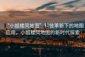 “小姐樓鳳地圖”科技革新下的地圖應(yīng)用，小姐樓鳳地圖的新時代探索
