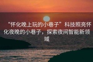 “懷化晚上玩的小巷子”科技照亮懷化夜晚的小巷子，探索夜間智能新領域