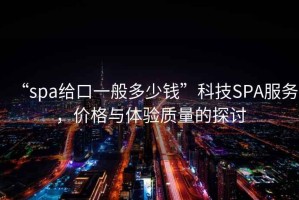 “spa給口一般多少錢”科技SPA服務(wù)，價(jià)格與體驗(yàn)質(zhì)量的探討