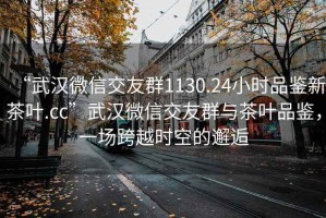 “武漢微信交友群1130.24小時品鑒新茶葉.cc”武漢微信交友群與茶葉品鑒，一場跨越時空的邂逅