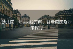 幼兒園一年關(guān)掉2萬(wàn)所，背后原因及對(duì)策探討