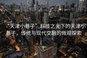 “天津小巷子”科技之光下的天津小巷子，傳統(tǒng)與現(xiàn)代交融的微觀探索