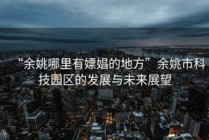 “余姚哪里有嫖娼的地方”余姚市科技園區(qū)的發(fā)展與未來(lái)展望