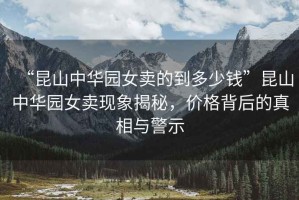 “昆山中華園女賣的到多少錢”昆山中華園女賣現(xiàn)象揭秘，價格背后的真相與警示