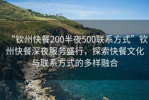 “欽州快餐200半夜500聯(lián)系方式”欽州快餐深夜服務(wù)盛行，探索快餐文化與聯(lián)系方式的多樣融合