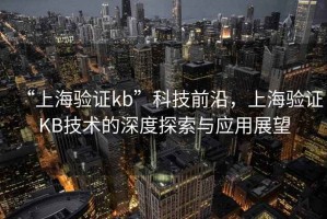“上海驗證kb”科技前沿，上海驗證KB技術的深度探索與應用展望
