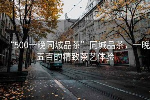 “500一晚同城品茶”同城品茶，一晚五百的精致茶藝體驗(yàn)