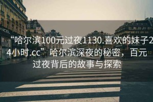 “哈爾濱100元過(guò)夜1130.喜歡的妹子24小時(shí).cc”哈爾濱深夜的秘密，百元過(guò)夜背后的故事與探索