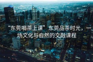 “東莞喝茶上課”東莞品茶時(shí)光，一場(chǎng)文化與自然的交融課程