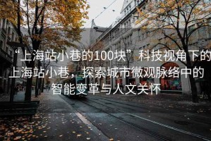 “上海站小巷的100塊”科技視角下的上海站小巷，探索城市微觀(guān)脈絡(luò)中的智能變革與人文關(guān)懷